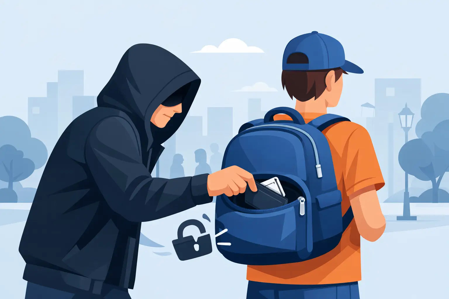 Can Pickpockets Steal From Backpacks? Yes.