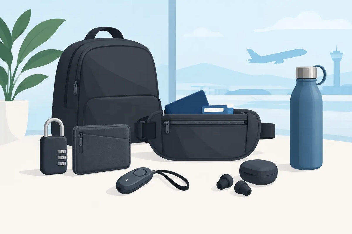 7 Top Minimalist Travel Security Items to Pack