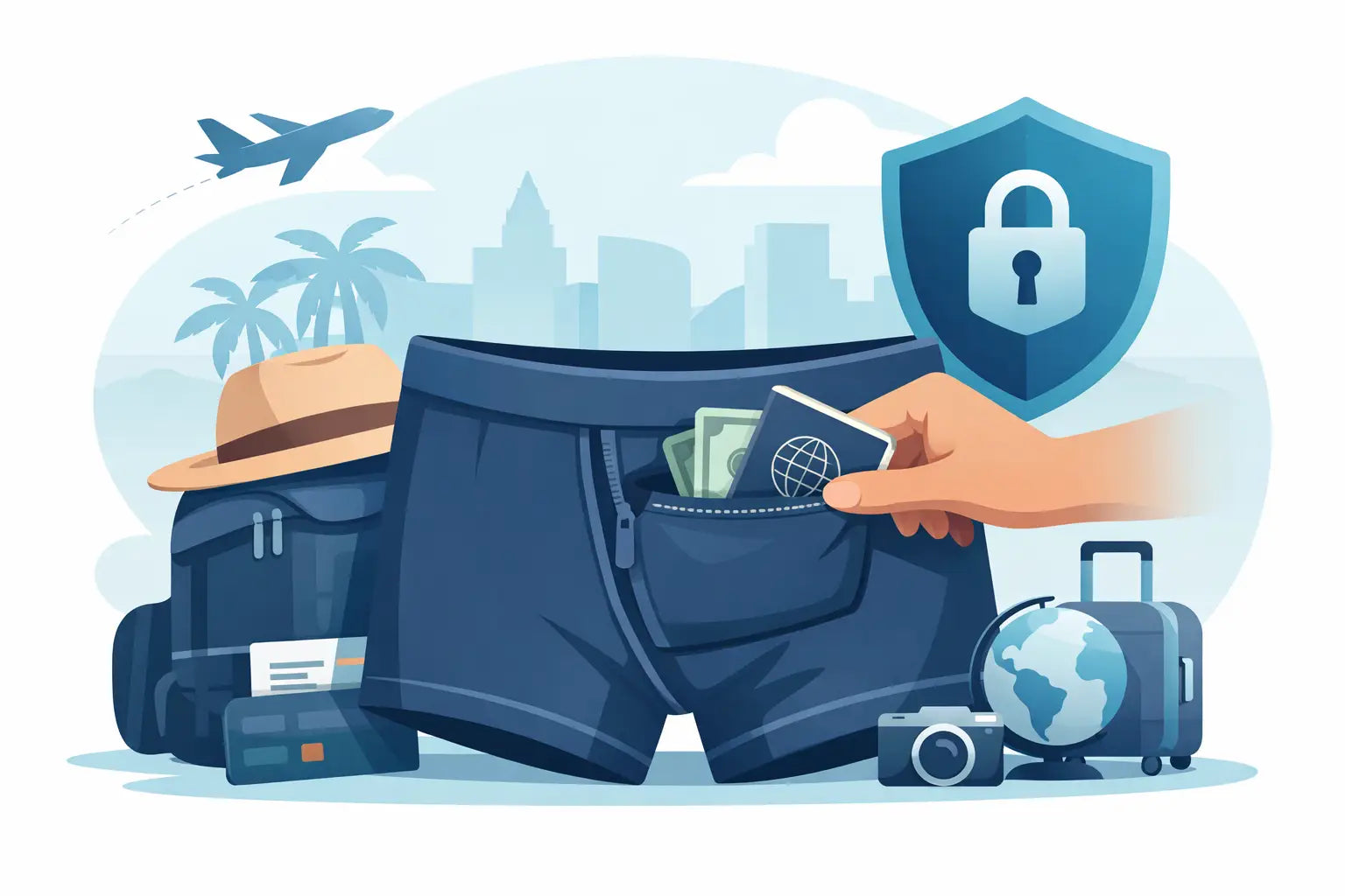 Travel Underwear for Passport Security
