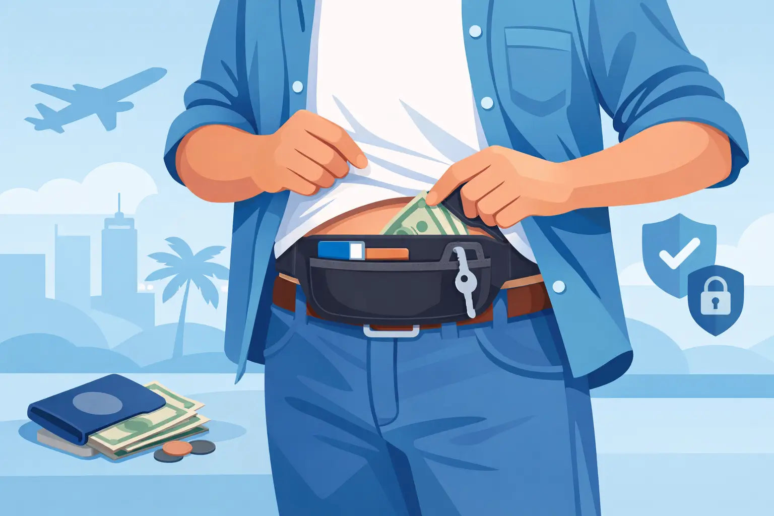 How to Wear a Money Belt Replacement Comfortably