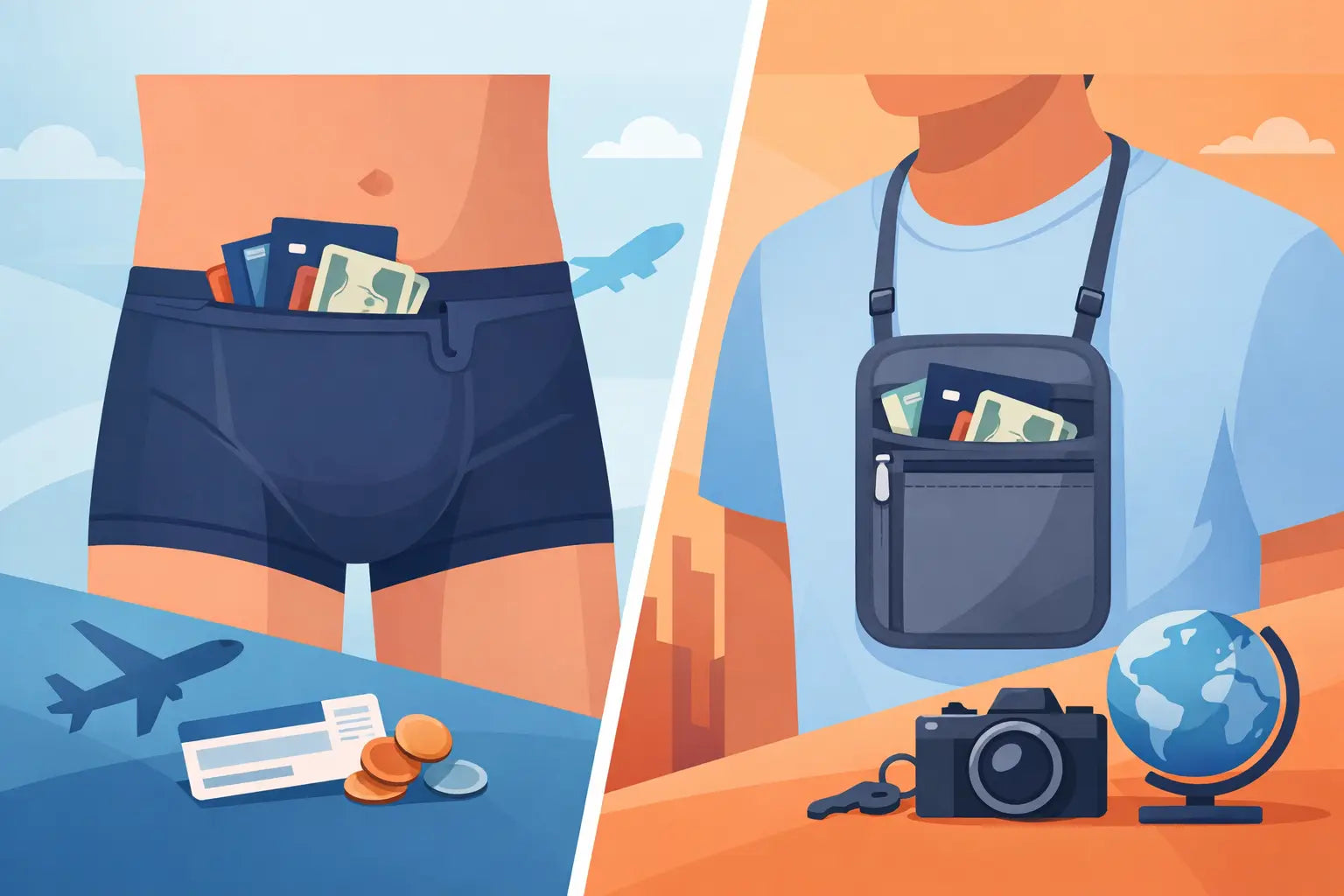Hidden Pocket Underwear vs Neck Wallet: Which Wins?