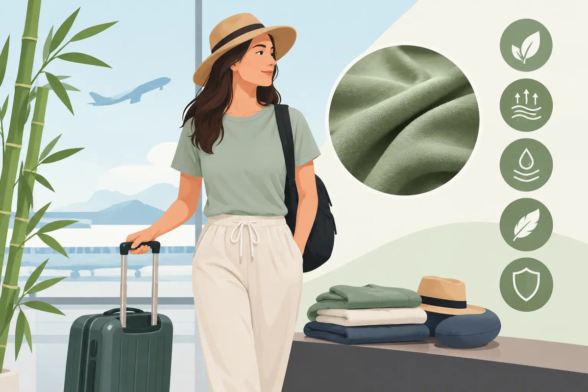 Top Benefits of Bamboo Fabric for Travel Days