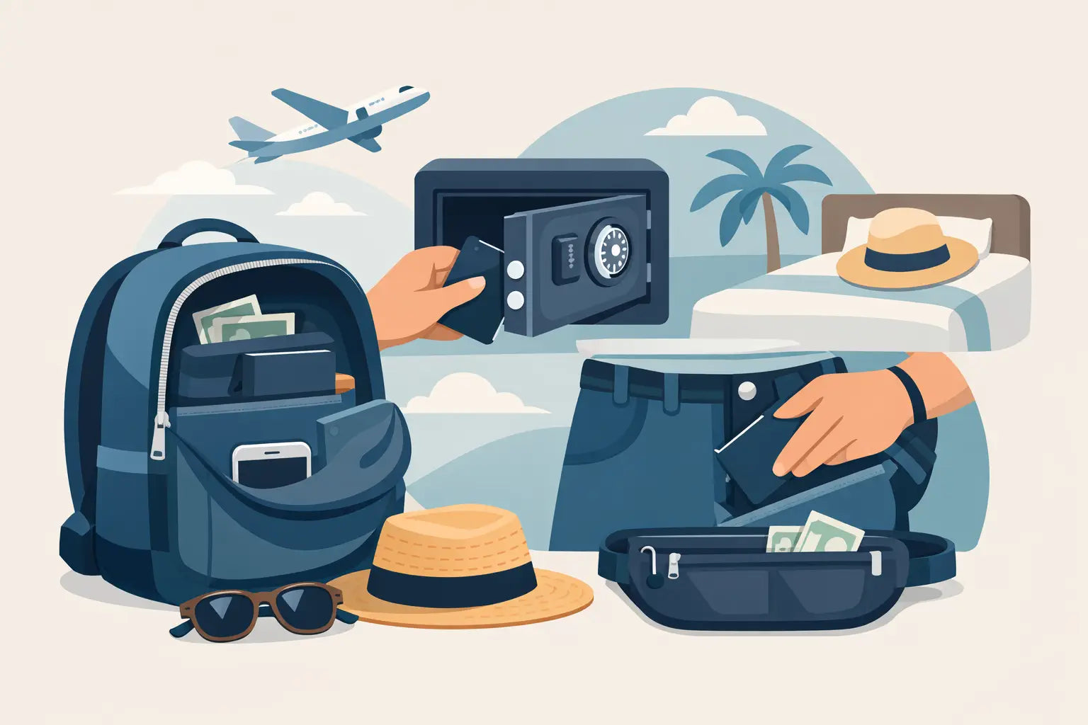 Where to Hide Passport While Traveling