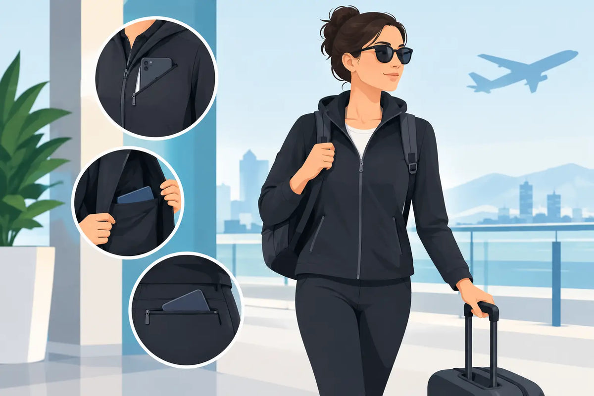 What Clothing Helps Prevent Theft While Traveling?