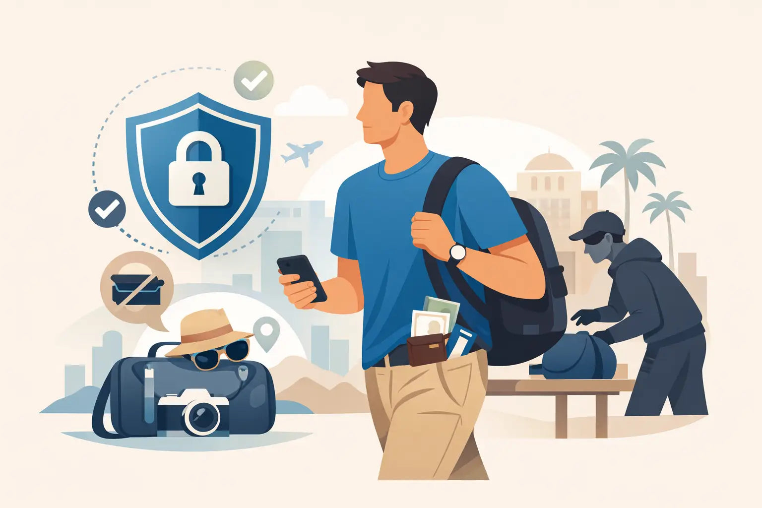 How to Travel Without a Money Belt Safely