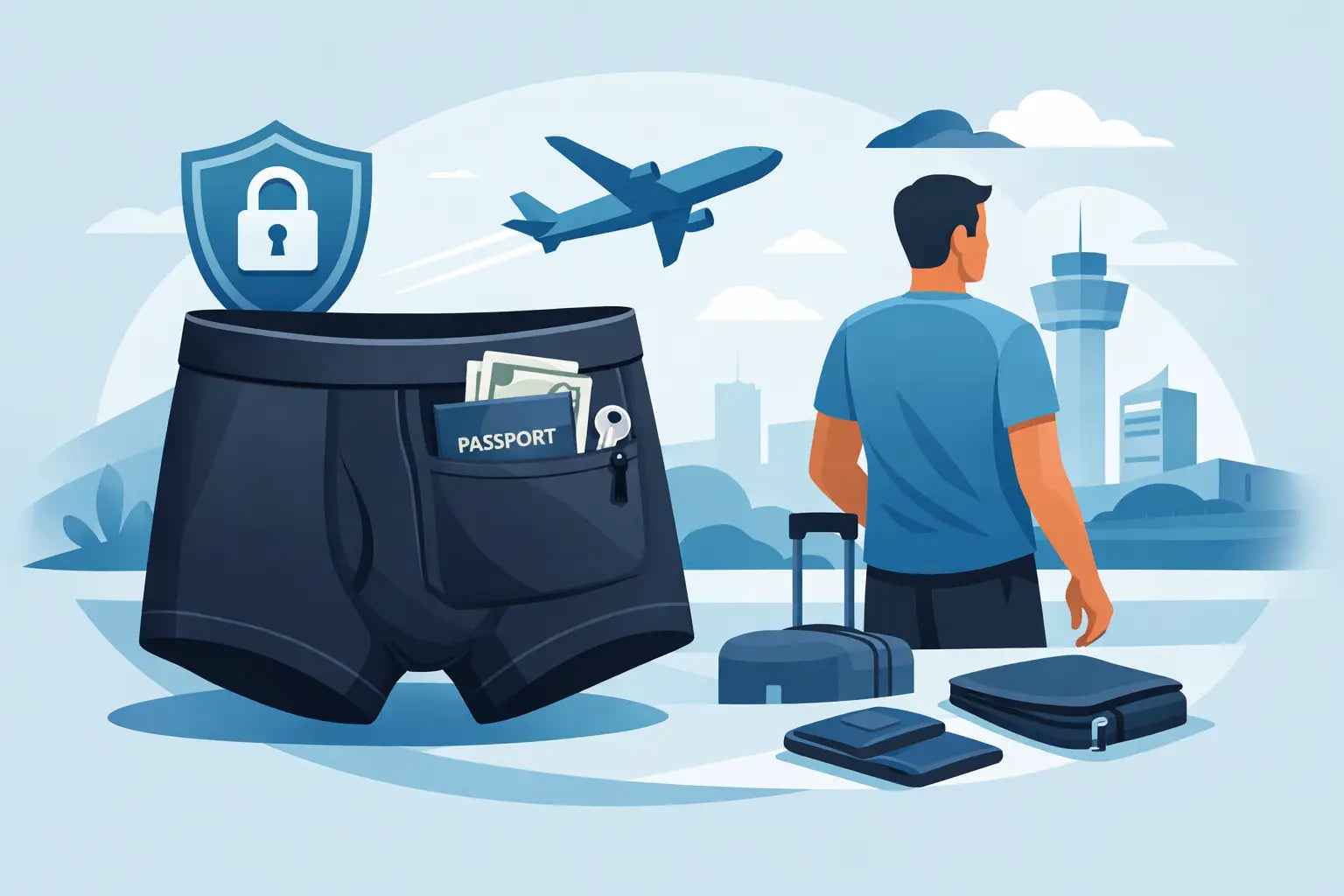 Secure Underwear for Men Travel, Minus the Bulk