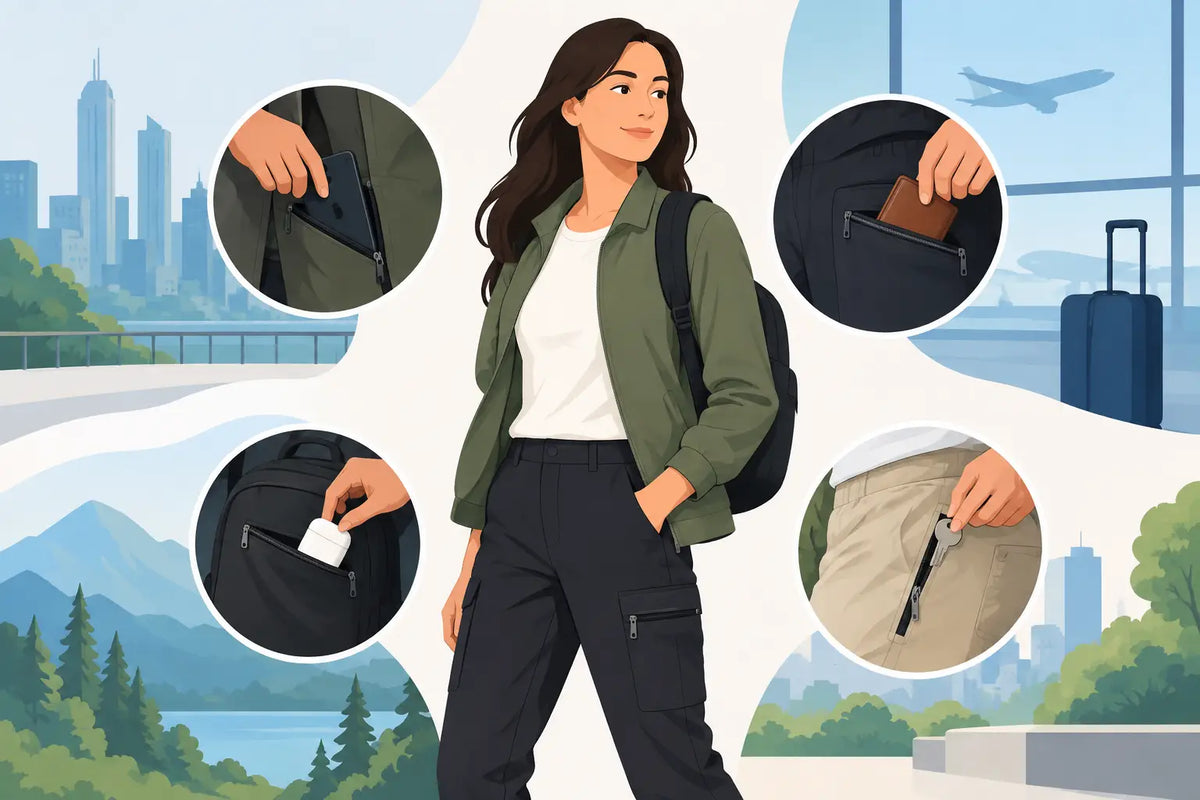 How to Wear Zip Pockets Comfortably Anywhere