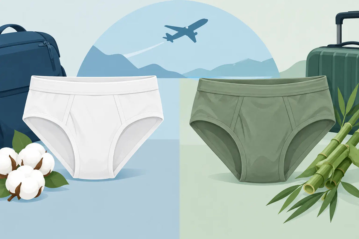 Cotton Briefs Versus Bamboo Underwear for Travel