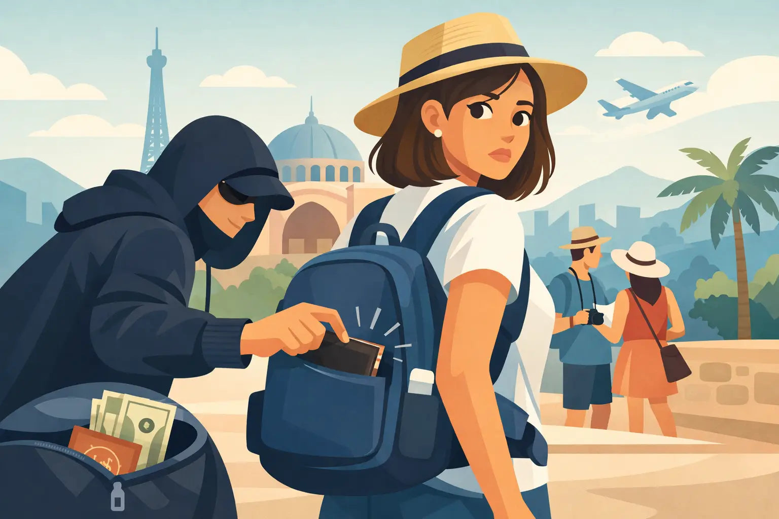 How to Avoid Pickpockets Abroad