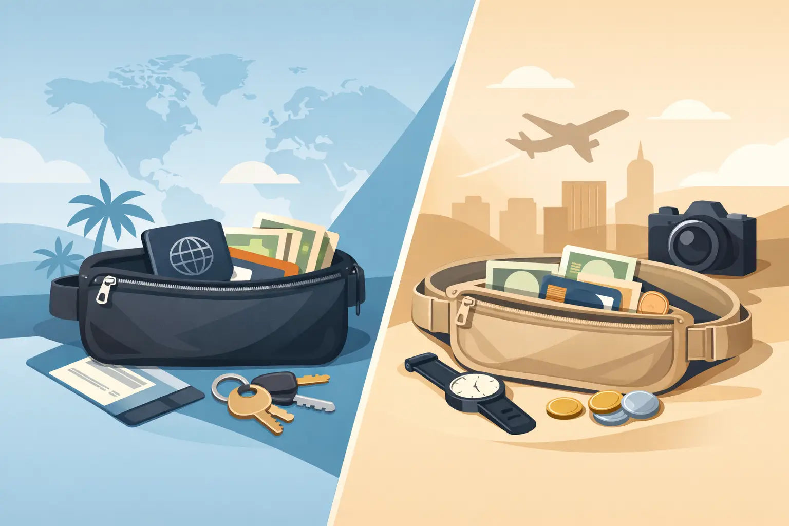 Travel Briefs vs Money Belt: What Works Best?
