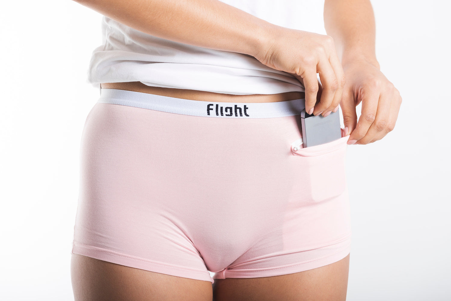 Clever Travel Companion Brief Boxer Women Underwear - Pickpocket